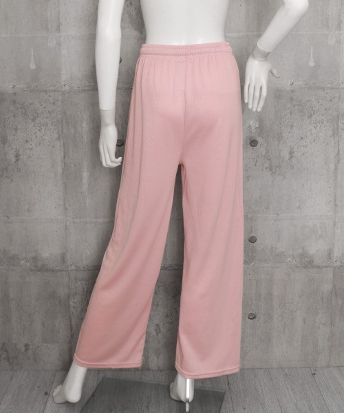 Miniministore(ミニミニストア)の「ワイドパンツ ハイウエスト レディース(スウェットパンツ・レディース・ブラック/ベージュ/ピンク/クリーム・XL/L/M)」の21枚目の写真