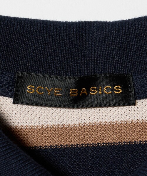 Scye(サイ)の「【別注】<Scye >ボーダー ポロワンピース ‐united LOVE project 2026(ワンピース・レディース・ネイビー・FREE)」の15枚目の写真