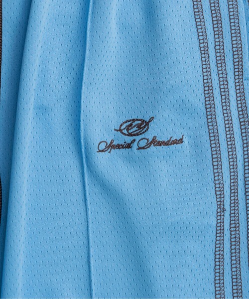 MAISON SPECIAL（メゾンスペシャル）の「Stretch Jersey Pants/ステッチジャージパンツ（スウェットパンツ・レディース・ブラック/アイボリー/ブルー・36/38）」の7枚目の写真