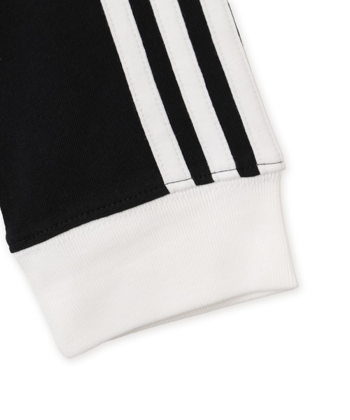adidas(アディダス)の「adidas 3-STRIPES LONGSLEEVE TEE / アディダス 3ストライプス ロングスリーブ Tシャツ(Tシャツ/カットソー・メンズ・ブラック・L/M/S/XXL/XL)」の6枚目の写真