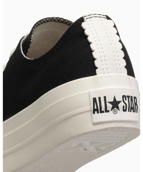 CONVERSE ALL STAR(コンバースオールスター)の「ALL STAR PLTS FLOWERCUT OX / オールスター PLTS フラワーカット OX(スニーカー・レディース・ブラック・3/3.5/4/4.5/5/5.5/6.5)」の8枚目の写真