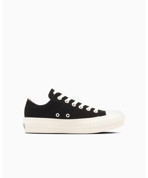 CONVERSE ALL STAR(コンバースオールスター)の「ALL STAR PLTS FLOWERCUT OX / オールスター PLTS フラワーカット OX(スニーカー・レディース・ブラック・3/3.5/4/4.5/5/5.5/6.5)」の3枚目の写真