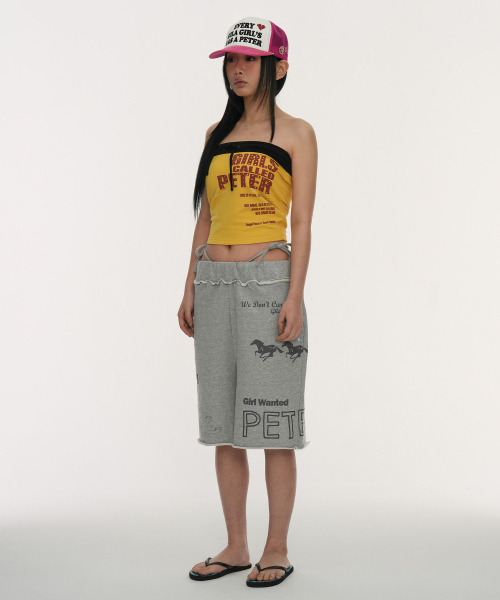 GILAARCHIVE(ギラアーカイブ)の「TYPING TANK TOP_YELLOW(Tシャツ/カットソー・レディース・その他・FREE)」の3枚目の写真