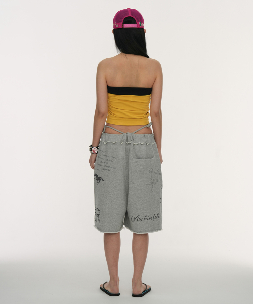 GILAARCHIVE(ギラアーカイブ)の「TYPING TANK TOP_YELLOW(Tシャツ/カットソー・レディース・その他・FREE)」の4枚目の写真