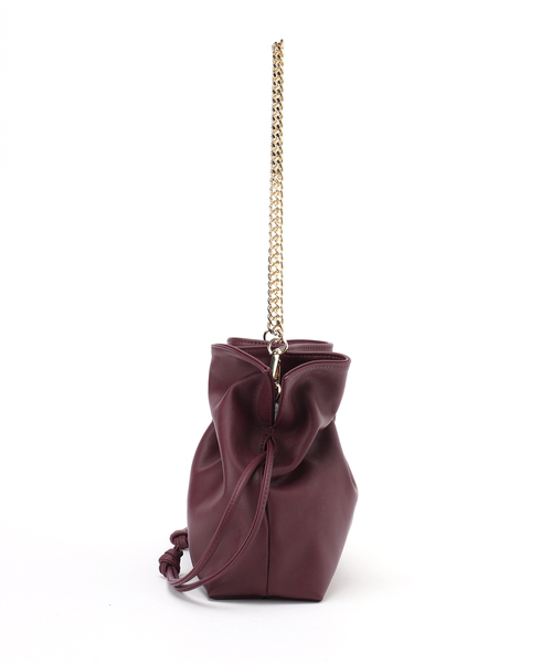 Spick & Span(スピックアンドスパン)の「《別注 / 》MILOS ショルダーバッグ(ショルダーバッグ・レディース・ボルドー/キャメル・FREE)」の9枚目の写真