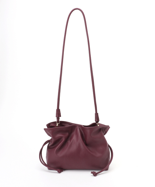 Spick & Span(スピックアンドスパン)の「《別注 / 》MILOS ショルダーバッグ(ショルダーバッグ・レディース・ボルドー/キャメル・FREE)」の12枚目の写真