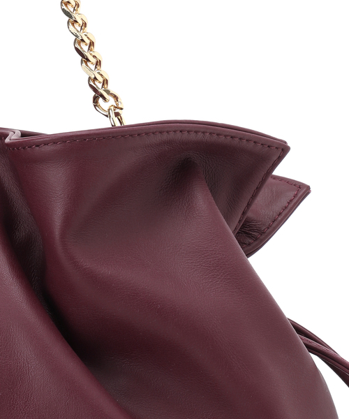 Spick & Span(スピックアンドスパン)の「《別注 / 》MILOS ショルダーバッグ(ショルダーバッグ・レディース・ボルドー/キャメル・FREE)」の19枚目の写真