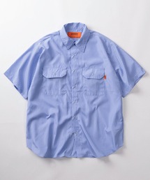 UNIVERSAL OVERALL | 【92】【UNIVERSAL OVERALL/ユニバーサルオーバーオール】ピスネーム ストライプ ワークシャツ/アメカジ(シャツ/ブラウス)