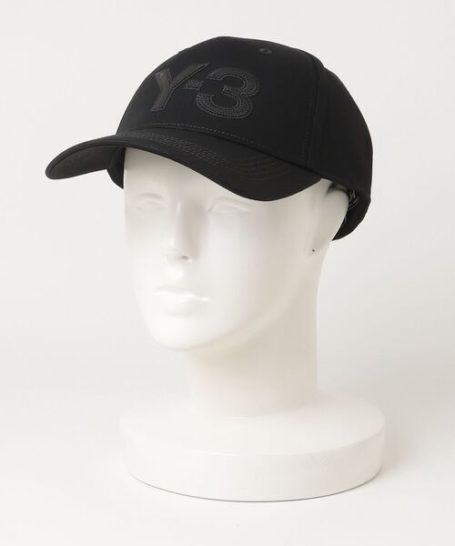 Y-3(ワイスリー)の「Y-3 LOGO CAP(キャップ・メンズ・ブラック×ブラック・SMALL/MEDIUM/LARGE)」の5枚目の写真