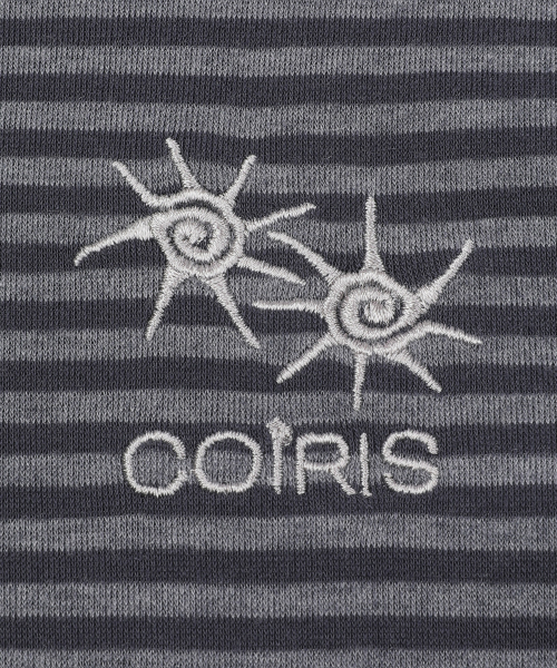 COIRIS（コイリス）の「ラエトストラップストライプロングスリーブTシャツ（2カラー）（Tシャツ/カットソー・レディース・チャコールグレー/ブラック・FREE）」の10枚目の写真