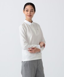 PURPLE LABEL / クレリック ロングスリーブ ポロシャツ