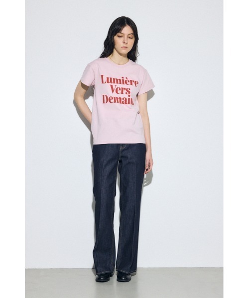 AZUL by moussy（アズールバイマウジー）の「【身長/骨格別着用画像あり】AZUL DENIM センタープレスフレアデニム（デニムパンツ・レディース・ワンウォッシュ/ブルー・26inch/25inch/24inch/23inch）」の19枚目の写真