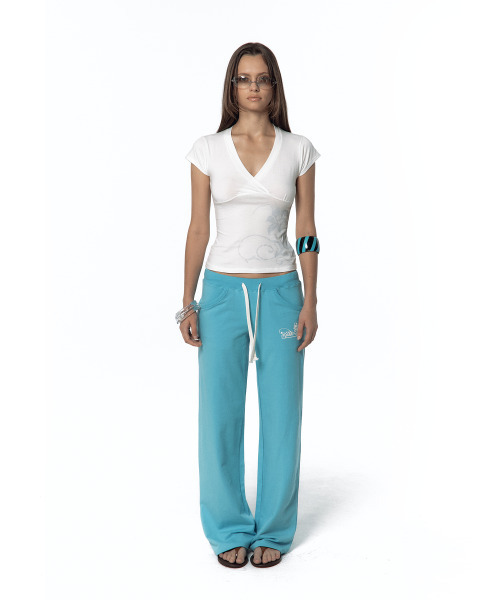 KASHIKO（カシコ）の「2000s Low-rise Track Pants Blue（スウェットパンツ・レディース・その他・MEDIUM/SMALL）」の10枚目の写真