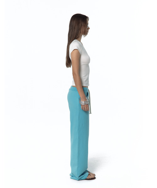 KASHIKO（カシコ）の「2000s Low-rise Track Pants Blue（スウェットパンツ・レディース・その他・MEDIUM/SMALL）」の3枚目の写真