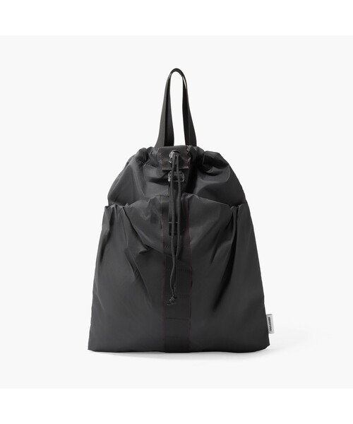 BRIEFING(ブリーフィング)の「【BRIEFING/ブリーフィング】UGL DRAWSTRING POUCH(ポーチ・メンズ・ブラック/ライトグレー・FREE)」の1枚目の写真