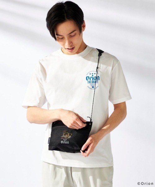 Ocean Pacific(オーシャンパシフィック)の「【OP×ORIONコラボ】ORIONパッカリングサコッシュ フェス アウトドア 散歩(ショルダーバッグ・レディース・カーキ/ブラック・FREE)」の4枚目の写真