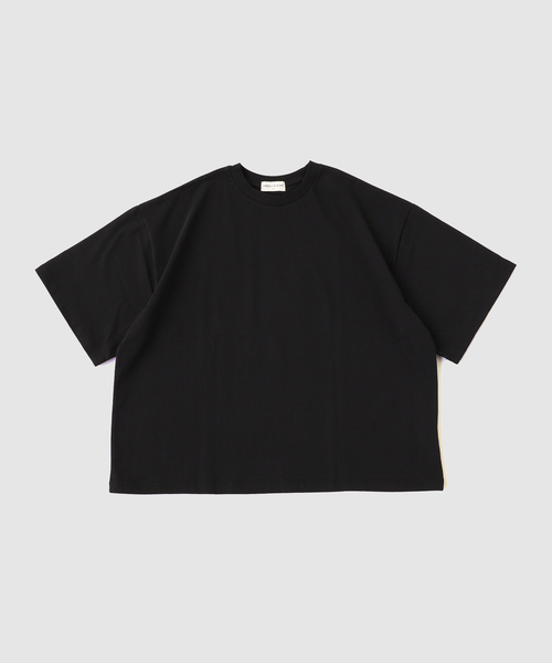 WISM(ウィズム)の「Estudio Niksen / エストゥディオ・ニクセン Signature Cropped Tee(Tシャツ/カットソー・メンズ・チャコールグレー/ホワイト/ブラック/ネイビー・1/2)」の20枚目の写真