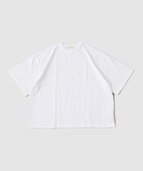 WISM(ウィズム)の「Estudio Niksen / エストゥディオ・ニクセン Signature Cropped Tee(Tシャツ/カットソー・メンズ・チャコールグレー/ホワイト/ブラック/ネイビー・1/2)」の22枚目の写真