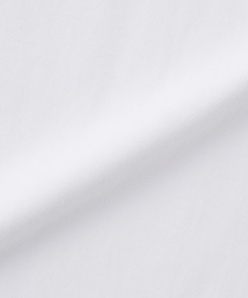 WISM(ウィズム)の「Estudio Niksen / エストゥディオ・ニクセン Signature Cropped Tee(Tシャツ/カットソー・メンズ・チャコールグレー/ホワイト/ブラック/ネイビー・1/2)」の5枚目の写真