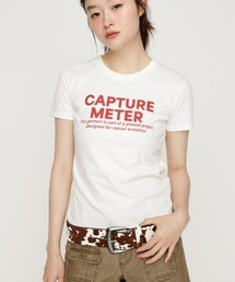 RHINESTONE FRONT LOGO TOPS ラインストーンフロントロゴトップス 夏服 秋服