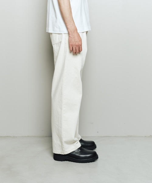 bal(バル)の「12OZ STRAIGHT LEG 5P JEAN(デニムパンツ・メンズ・アイボリー/ブラック/ブラウン/インディゴブルー・4/3/2/1)」の6枚目の写真