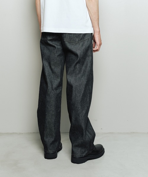 bal(バル)の「12OZ STRAIGHT LEG 5P JEAN(デニムパンツ・メンズ・アイボリー/ブラック/ブラウン/インディゴブルー・4/3/2/1)」の9枚目の写真