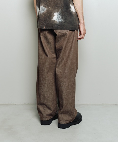 bal(バル)の「12OZ STRAIGHT LEG 5P JEAN(デニムパンツ・メンズ・アイボリー/ブラック/ブラウン/インディゴブルー・4/3/2/1)」の11枚目の写真
