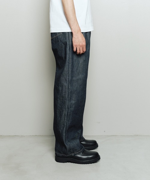 bal(バル)の「12OZ STRAIGHT LEG 5P JEAN(デニムパンツ・メンズ・アイボリー/ブラック/ブラウン/インディゴブルー・4/3/2/1)」の13枚目の写真