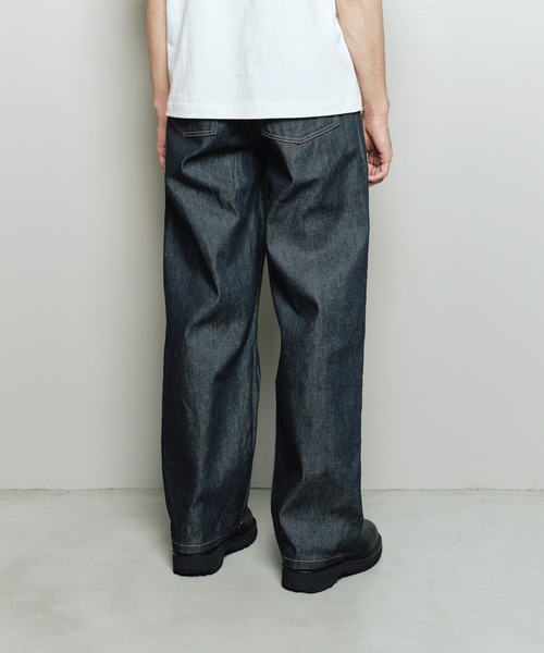 bal(バル)の「12OZ STRAIGHT LEG 5P JEAN(デニムパンツ・メンズ・アイボリー/ブラック/ブラウン/インディゴブルー・4/3/2/1)」の14枚目の写真