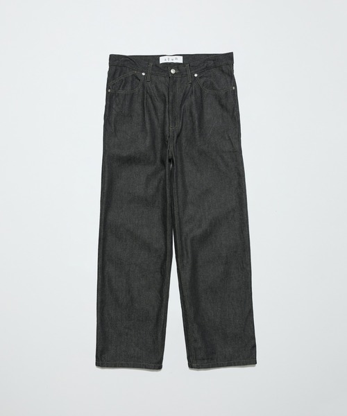 bal(バル)の「12OZ STRAIGHT LEG 5P JEAN(デニムパンツ・メンズ・アイボリー/ブラック/ブラウン/インディゴブルー・4/3/2/1)」の17枚目の写真