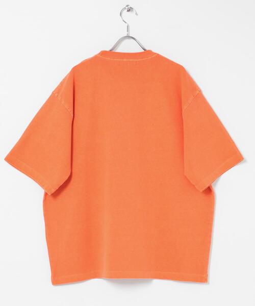 SENSE OF PLACE by URBAN RESEARCH(センスオブプレイスバイアーバンリサーチ)の「フェードルーズクルーネックショートスリーブ Tシャツ(Tシャツ/カットソー・メンズ・グレー/ブラック/オレンジ/カーキ・LARGE/MEDIUM)」の15枚目の写真