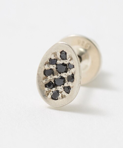 Steven Alan（スティーブンアラン）の「＜Branch＞EGG MOTIF STUD EARRING/シングルピアス（ピアス（片耳用）・レディース・シルバー・FREE）」の5枚目の写真