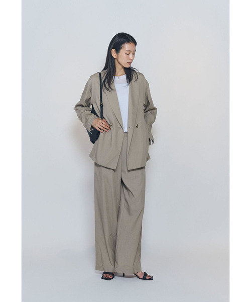 1er Arrondissement(プルミエアロンディスモン)の「テンセルライトジャケット(その他アウター・レディース・ベージュ/ブラウン系その他5・36/38)」の21枚目の写真