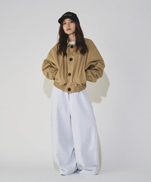 Lui's(ルイス)の「【WEB限定】 バルーンショートコンパクトブルゾン(ブルゾン・メンズ・ライトグレー/グレー・S/M)」の12枚目の写真