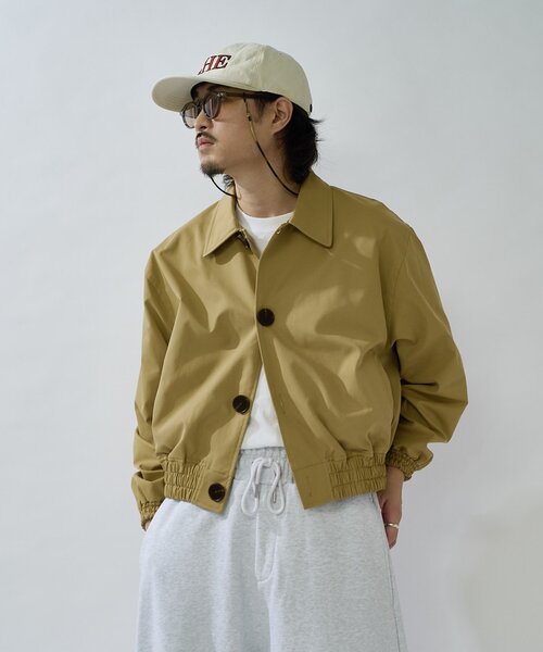 Lui's(ルイス)の「【WEB限定】 バルーンショートコンパクトブルゾン(ブルゾン・メンズ・ライトグレー/グレー・S/M)」の18枚目の写真