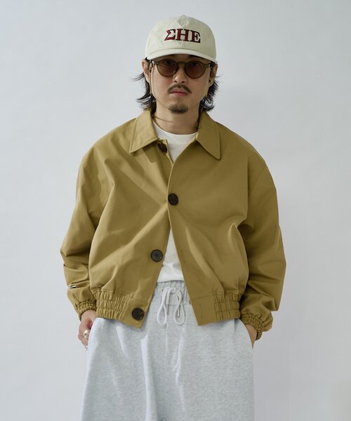 Lui's(ルイス)の「【WEB限定】 バルーンショートコンパクトブルゾン(ブルゾン・メンズ・ライトグレー/グレー・S/M)」の19枚目の写真