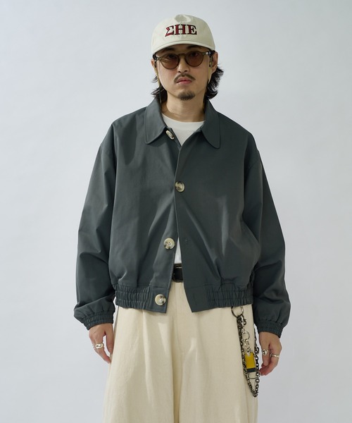 Lui's(ルイス)の「【WEB限定】 バルーンショートコンパクトブルゾン(ブルゾン・メンズ・ライトグレー/グレー・S/M)」の1枚目の写真