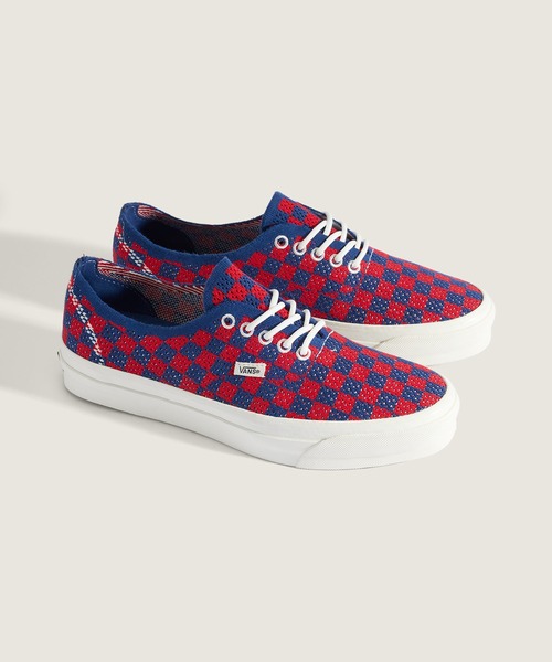 VANS(バンズ)の「VANS PREMIUM オーセンティック EK / LX Authentic 44 EK Punk Check VN000EJCRDB1(スニーカー・メンズ・レッド・7.5/8/8.5/9/9.5/10/10.5/11/12)」の2枚目の写真