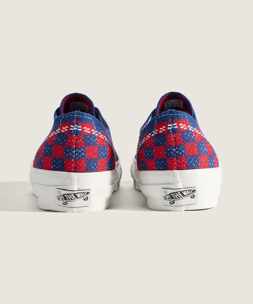 VANS(バンズ)の「VANS PREMIUM オーセンティック EK / LX Authentic 44 EK Punk Check VN000EJCRDB1(スニーカー・メンズ・レッド・7.5/8/8.5/9/9.5/10/10.5/11/12)」の4枚目の写真