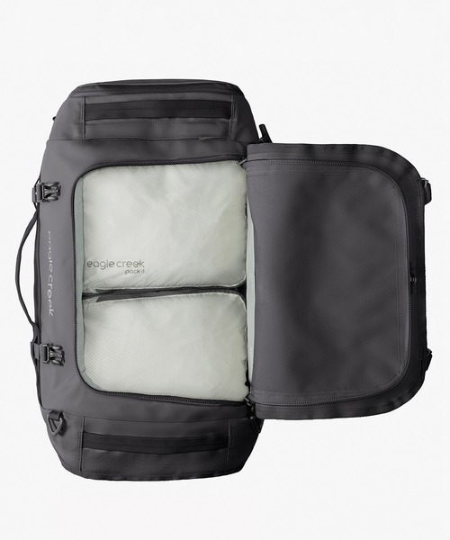 EagleCreek(イーグルクリーク)の「EagleCreek/Cargo Hauler Duffel 40L/カーゴホーラー ダッフル 40L(ドラムバッグ・メンズ・ブラック・FREE)」の8枚目の写真