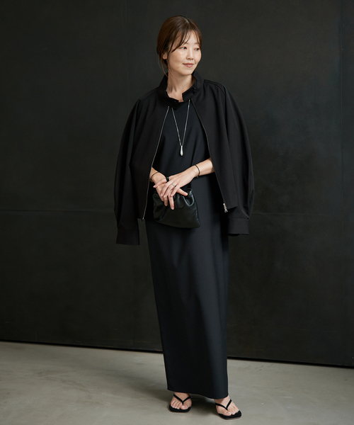 plage(プラージュ)の「R’IAM WOOL ブルゾンシャツ(その他アウター・レディース・ブラック/ベージュ・FREE)」の3枚目の写真