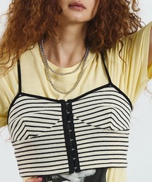mag.by c（マグバイシー）の「mag.by c/STRIPE BUSTIER（キャミソール）」