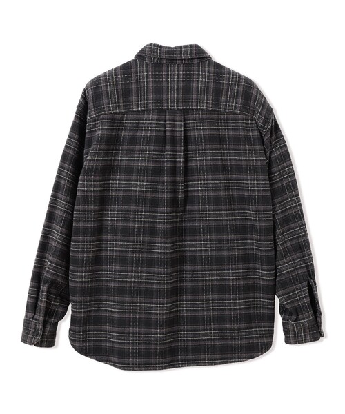 BEAMS HEART（ビームスハート）の「フェード加工 チェック ネルシャツ（シャツ/ブラウス・メンズ・イエロー/チャコールグレー・SMALL/LARGE/MEDIUM）」の11枚目の写真