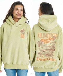 BILLABONG ウィメンズ SUEDE LIKE BONDING FLEECE PARKA パーカー 【2026年秋冬モデル】/ビラボンスウェードライクプルオーバーパーカー