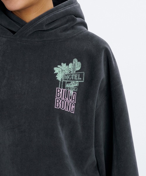 BILLABONG（ビラボン）の「BILLABONG ウィメンズ SUEDE LIKE BONDING FLEECE PARKA パーカー 【2026年秋冬モデル】/ビラボンスウェードライクプルオーバーパーカー（パーカー・レディース・ホワイト/ブルー系その他/ブラウン系その他/オフホワイト・MEDIUM）」の17枚目の写真