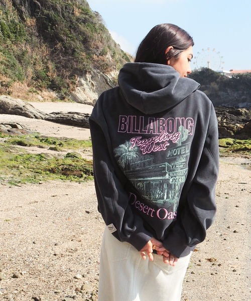 BILLABONG（ビラボン）の「BILLABONG ウィメンズ SUEDE LIKE BONDING FLEECE PARKA パーカー 【2026年秋冬モデル】/ビラボンスウェードライクプルオーバーパーカー（パーカー・レディース・ホワイト/ブルー系その他/ブラウン系その他/オフホワイト・MEDIUM）」の20枚目の写真