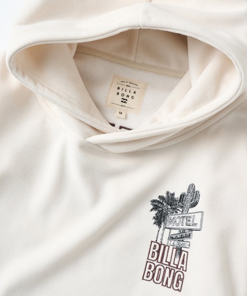 BILLABONG（ビラボン）の「BILLABONG ウィメンズ SUEDE LIKE BONDING FLEECE PARKA パーカー 【2026年秋冬モデル】/ビラボンスウェードライクプルオーバーパーカー（パーカー・レディース・ホワイト/ブルー系その他/ブラウン系その他/オフホワイト・MEDIUM）」の21枚目の写真
