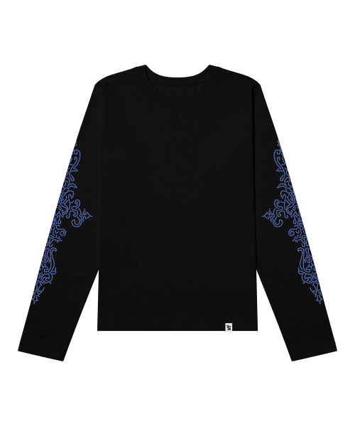 GRAVER（グレーバー）の「[UNISEX] SIM SLEEVE ロングスリーブ Tシャツ_3color（Tシャツ/カットソー・レディース・ブラック/ホワイト/チャコールグレー・MEDIUM/LARGE）」の14枚目の写真