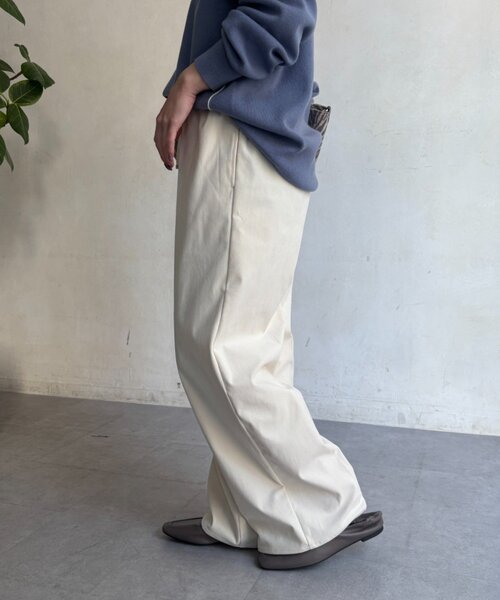 Jena espace merveilleux(ジェナ エスパスメルヴェイユ)の「サテン切替キモウパンツ(その他パンツ・レディース・ブラック/ブラウン/アイボリー・FREE)」の8枚目の写真
