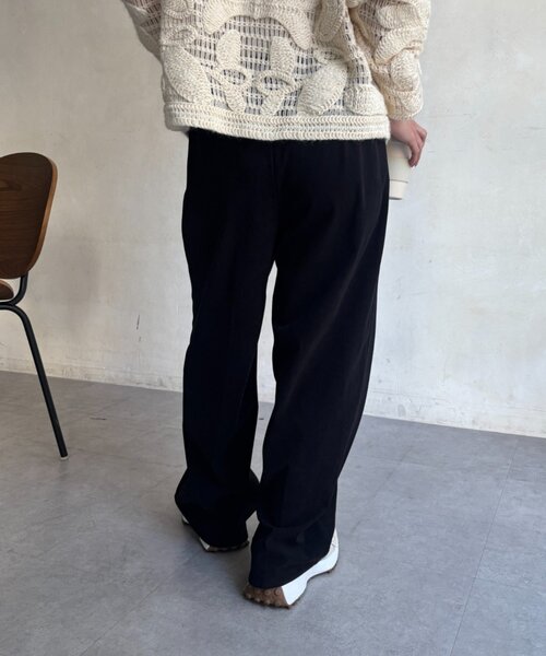Jena espace merveilleux(ジェナ エスパスメルヴェイユ)の「サテン切替キモウパンツ(その他パンツ・レディース・ブラック/ブラウン/アイボリー・FREE)」の22枚目の写真